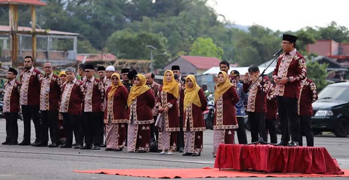 Mengawali Tahun 2025, Pemko Padang Panjang Gelar Apel Bersama di Bancah Laweh