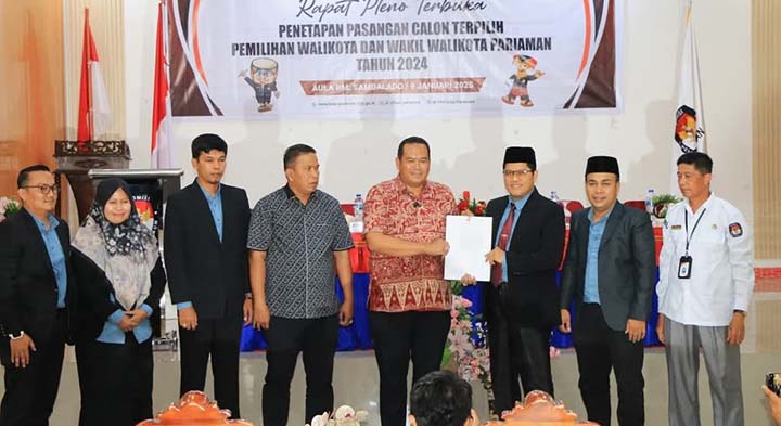 Pleno terbuka kpu penetapan wako