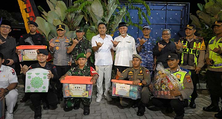 Tinjau pos pam