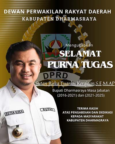 Selamat purna tugas sutan riska
