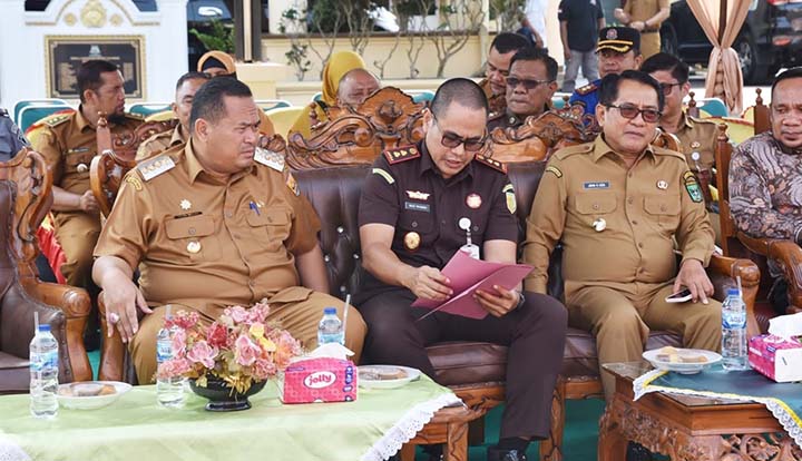WAlikota Pariaman Hadiri Pemusnahan Barang Bukti Telah Berkekuatan Hukum Tetap,