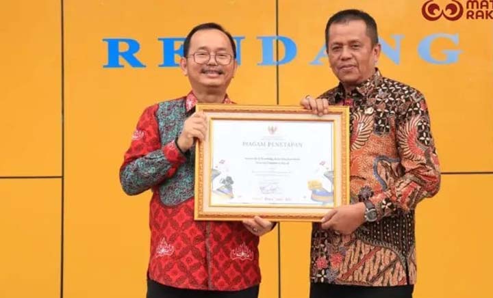 IKM Rendang Kota Payakumbuh Ditetapkan Sebagai Kawasan Berbasis Kekayaan Intelektual oleh Kemenkumham RI
