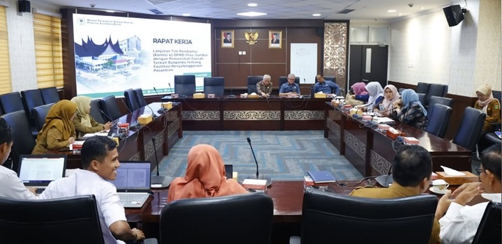 DPRD Sumbar Lanjutkan Pembahasan Ranperda Fasilitasi&hellip;
