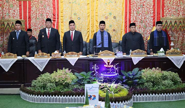 DPRD Pariaman Gelar Paripurna HUT Kota Pariaman ke 23 Tahun 2025