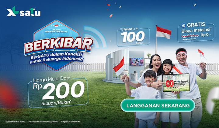 Xl satu promo berkibar 21 agustus 2025