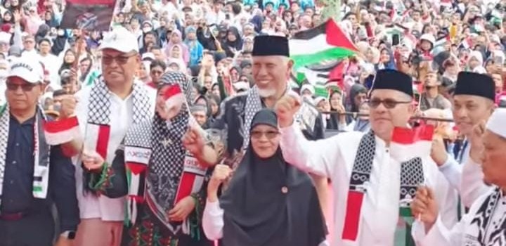 Aksi bela palestina ket dprd copy