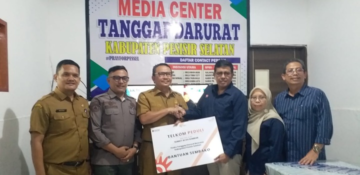 Bantuan telkom peduli pessel