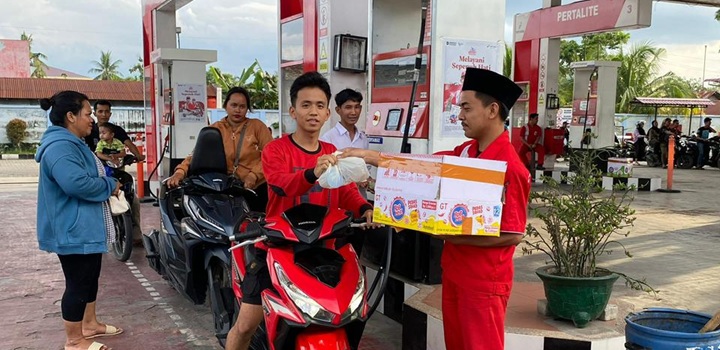 Bagi takjil PPN Sumbagut