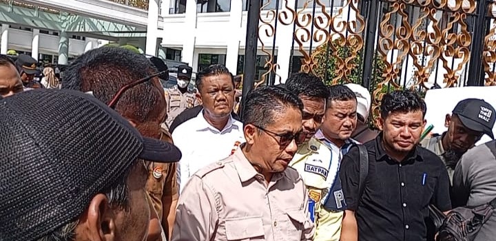 Evi Yandri Demo hari buruh