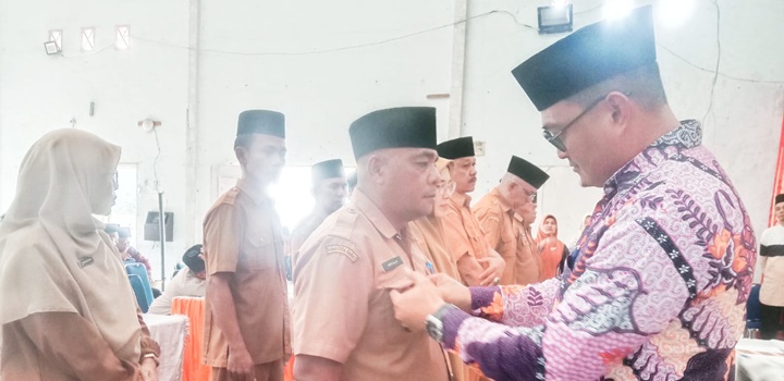 Pelantikan pj wali nagari di Bayang