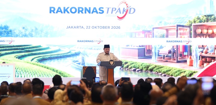 Prabowo rakornas TPKAD